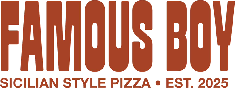 Famous Boy Sicilian Style Pizza, Est. 2025