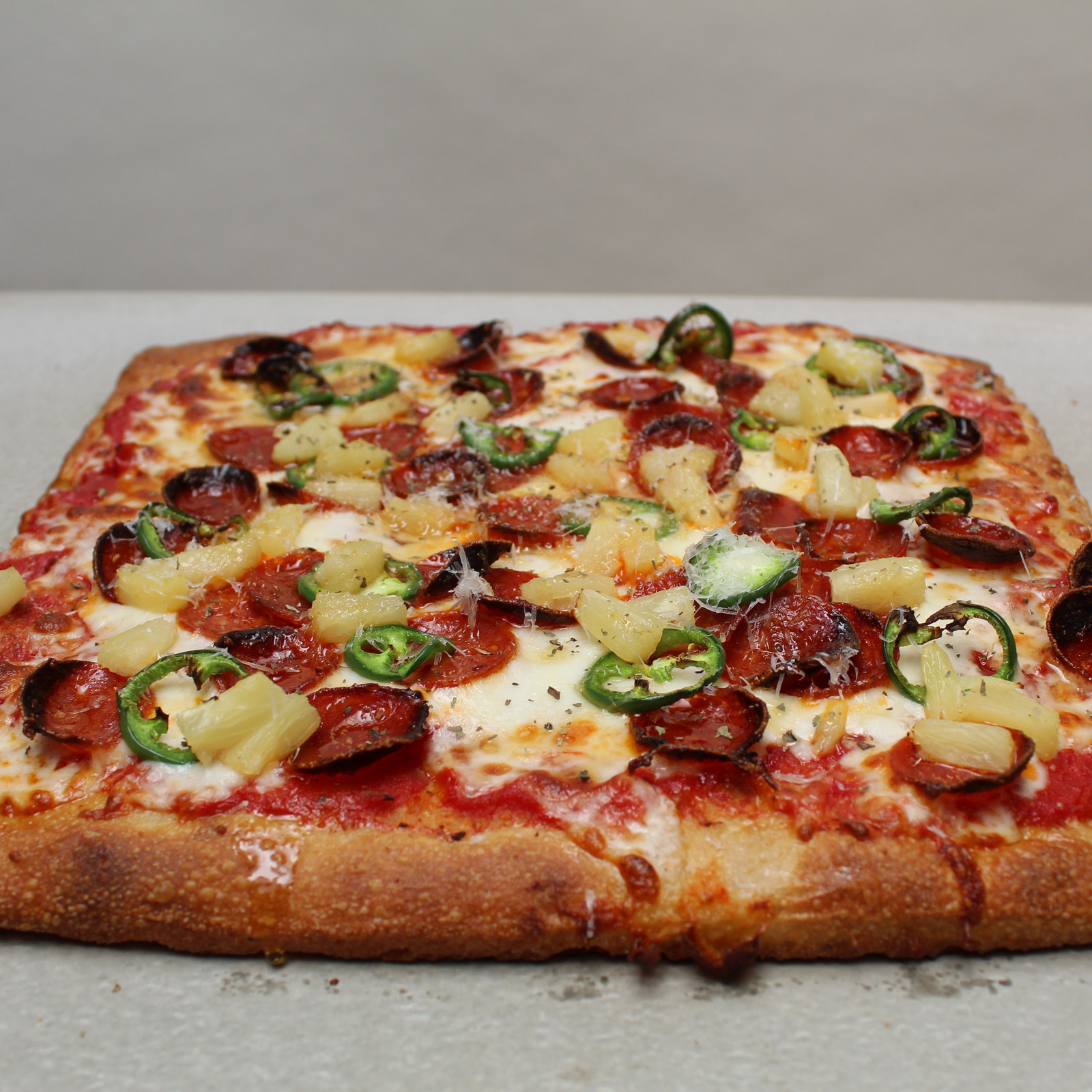 Cali Boy square pizza