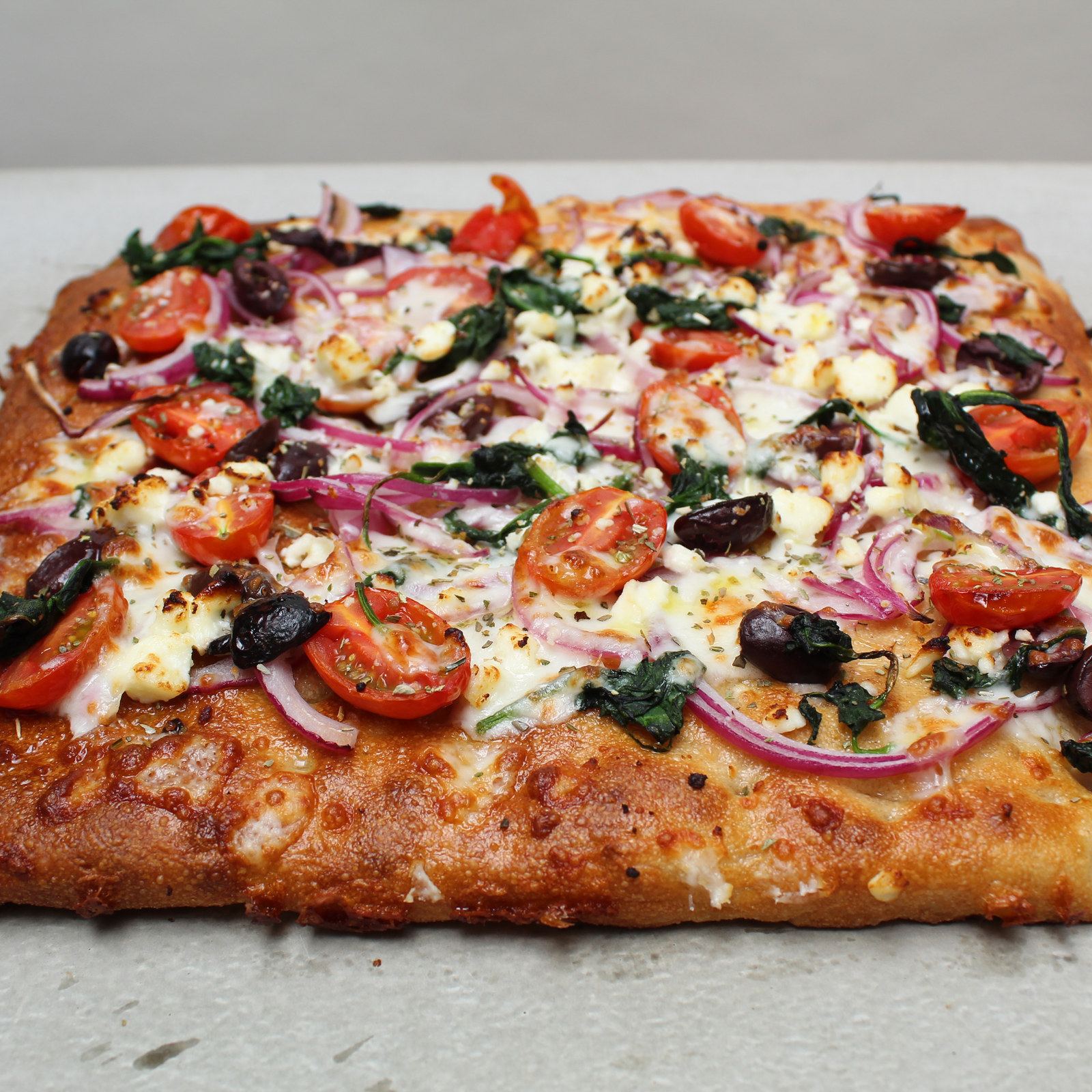 Miserlou square pizza