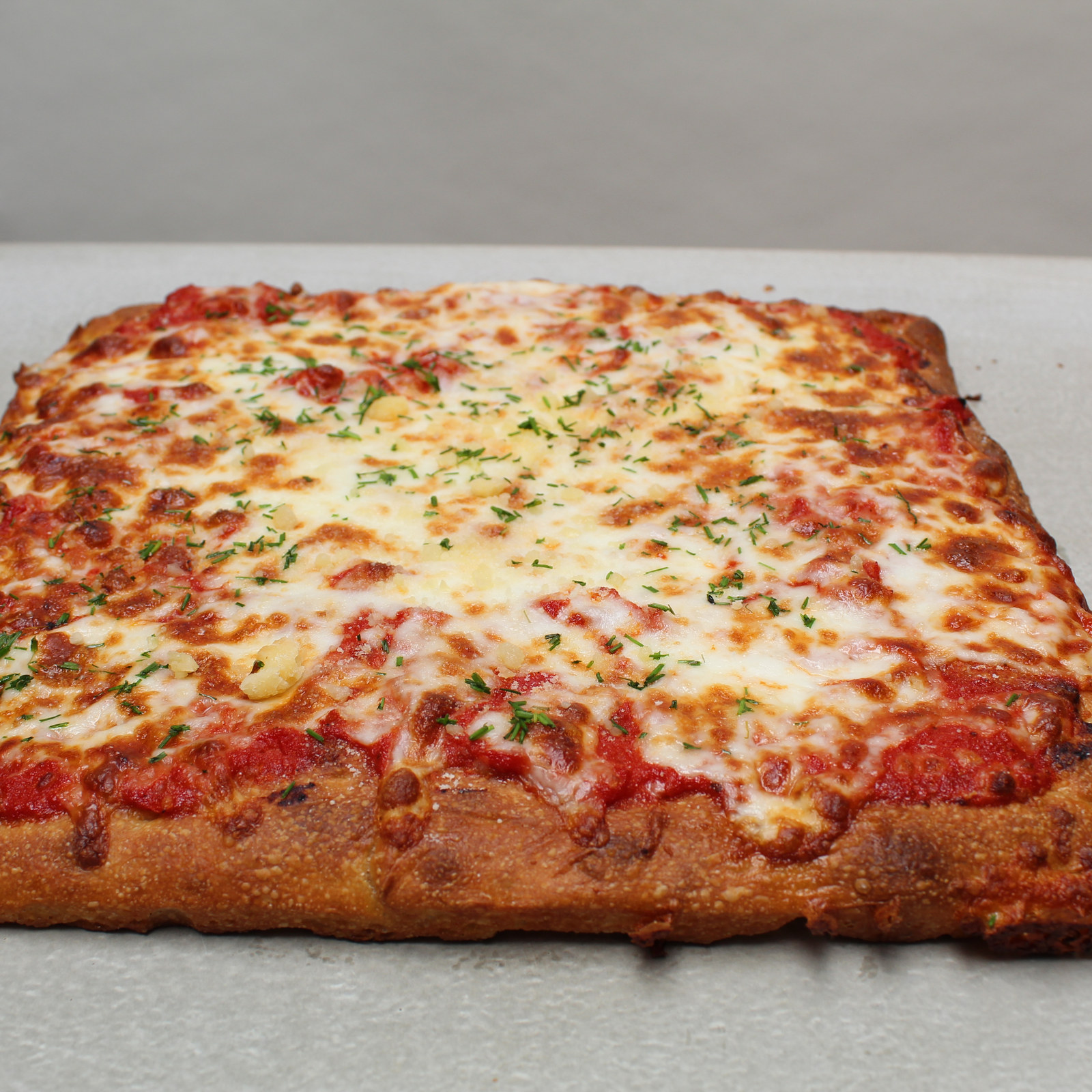 Vodka square pizza